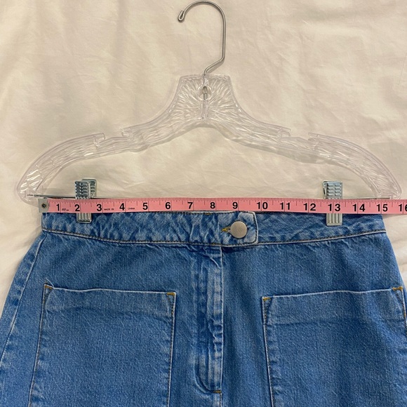 ASOS denim midi skirt - Picture 7 of 8